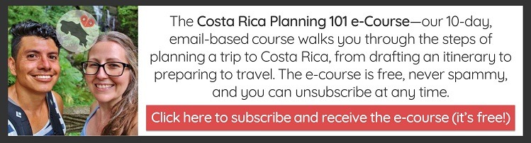 Costa Rica Turplanlegging 101 E-Kurs