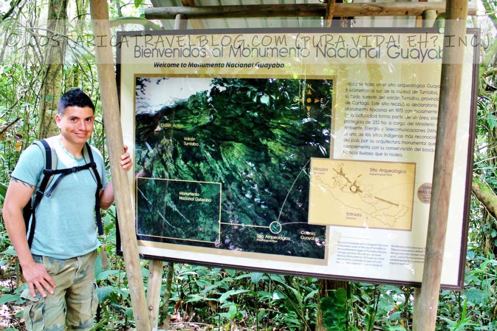 Costa Rica trail maps