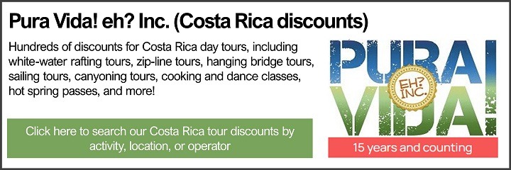 Costa Rica tour discounts