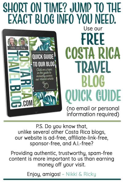 Costa Rica Travel Blog Quick Guide